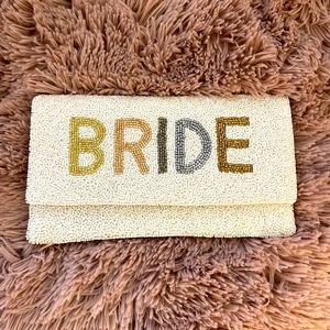 Bride Beaded Clutch Purse